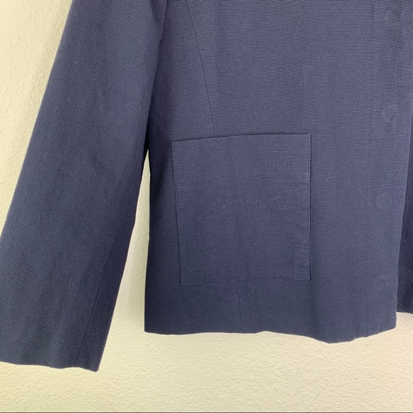 Boden Marina Jacket Blazer in Navy Sz 12R - Picture 5 of 10